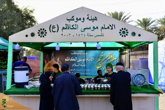 پیاده روی زائران به سوی کاظمین در آستانه سالروز شهادت امام کاظم علیه‌السلام 9