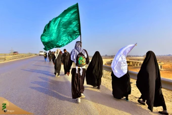 پیاده روی زائران به سوی کاظمین در آستانه سالروز شهادت امام کاظم علیه‌السلام 6