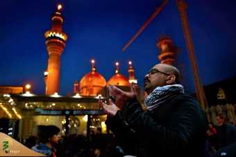 پیاده روی زائران به سوی کاظمین در آستانه سالروز شهادت امام کاظم علیه‌السلام 18