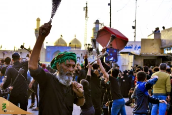 پیاده روی زائران به سوی کاظمین در آستانه سالروز شهادت امام کاظم علیه‌السلام 21