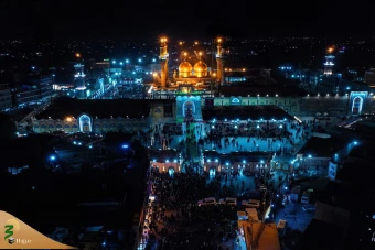 پیاده روی زائران به سوی کاظمین در آستانه سالروز شهادت امام کاظم علیه‌السلام 17