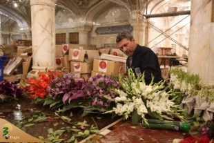 آمادگی عتبه مقدس علوی برای جشن بزرگ مبعث 7