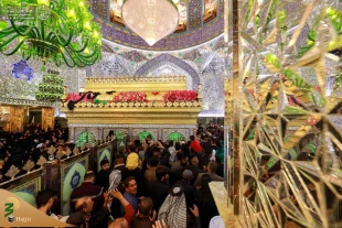 حضور پر شور زائران و مشتاقان اهل بیت علیهم السلام برای زیارت رجبیه حضرت امیرالمومنین  11