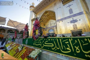 حضور پر شور زائران و مشتاقان اهل بیت علیهم السلام برای زیارت رجبیه حضرت امیرالمومنین  12