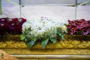 آذین بندی مرقد مطهر قمر بنی هشام به مناسبت حلول کماه سرور آل الله+ تصاویر 2