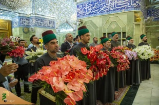 آذین بندی مرقد مطهر قمر بنی هشام به مناسبت حلول کماه سرور آل الله+ تصاویر 13