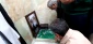 ادای احترام زائران ایرانی به مرجع عالیقدر جهان اسلام آیت الله صافی گلپایگانی در روز میلاد حضرت سید الشهدا (ع) 15