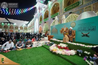 برگزاری محافل قرآنی به مناسبت اعیاد شعبانیه در کربلا
