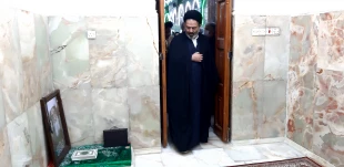 ادای احترام نماینده ولی فقیه در امور حج و زیارت و سرپرست حجاج ایرانی به آیت الله صافی گلپایگانی+ عکس
 2