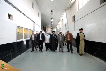 بازدید نماینده ولی فقیه در امور حج و زیارت از آشپزخانه مرکزی زائران ایرانی در کربلا 16