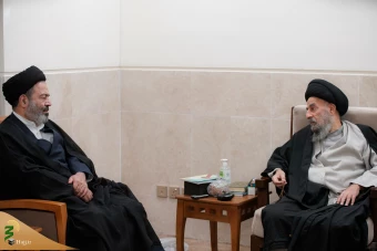 دیدار حجت الاسلام والمسلمین سیدعبدالفتاح نواب با آیت الله سیدمحمدتقی مدرسی  4
