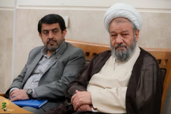 دیدار حجت الاسلام والمسلمین سیدعبدالفتاح نواب با آیت الله سیدمحمدتقی مدرسی  7