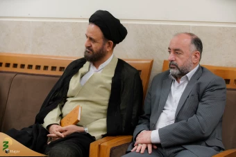 دیدار حجت الاسلام والمسلمین سیدعبدالفتاح نواب با آیت الله سیدمحمدتقی مدرسی  9