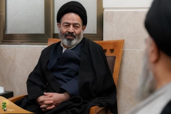 دیدار حجت الاسلام والمسلمین سیدعبدالفتاح نواب با آیت الله سیدمحمدتقی مدرسی  10