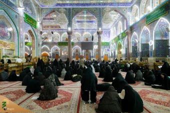 مراسم سخنرانی صبحگاهی حرم مطهر اباعبدالله الحسین علیه السلام  3