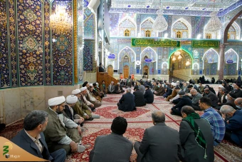 مراسم سخنرانی صبحگاهی حرم مطهر اباعبدالله الحسین علیه السلام  9