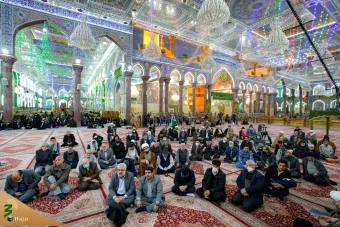 مراسم سخنرانی صبحگاهی حرم مطهر اباعبدالله الحسین علیه السلام  6