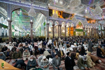 مراسم سخنرانی صبحگاهی حرم مطهر اباعبدالله الحسین علیه السلام  19