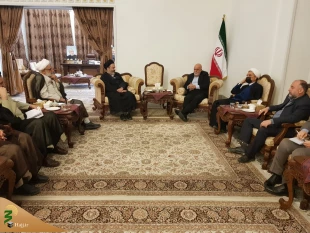 رایزنی نماینده ولی فقیه در امور حج و زیارت با سفیر جمهوری اسلامی ایران در عراق به منظور تسهیل سفر زائرین عتبات عالیات 7