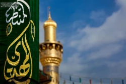 در آستانه نیمه شعبان صورت گرفت؛

اهتزاز پرچم «یا قائم آل محمد» بر فراز گنبد حرم علوی 2