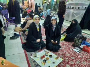 گزارش تصویری از سال تحویل زائران ایرانی در بین الحرمین 10