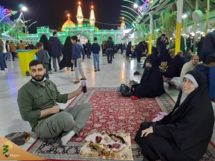 گزارش تصویری از سال تحویل زائران ایرانی در بین الحرمین 13