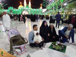 گزارش تصویری از سال تحویل زائران ایرانی در بین الحرمین 15