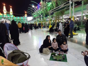 گزارش تصویری از سال تحویل زائران ایرانی در بین الحرمین 16
