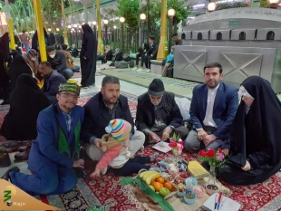 گزارش تصویری از سال تحویل زائران ایرانی در بین الحرمین 18