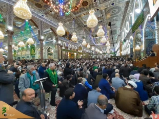 تحویل سال نو در حرم امام حسین علیه السلام 4