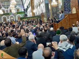 تحویل سال نو در حرم امام حسین علیه السلام 10