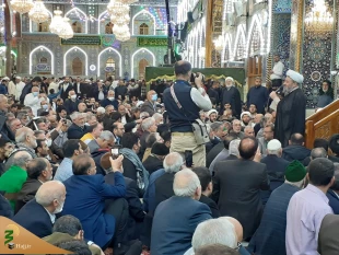 تحویل سال نو در حرم امام حسین علیه السلام 12