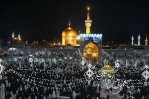 تحویل سال ۱۴۰۱ در حرم مطهر رضوی