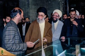 تصاویری از حجت‌الاسلام والمسلمین محمدی ری‌شهری در کنار رهبر انقلاب 3