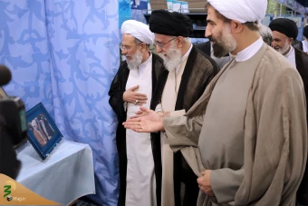 تصاویری از حجت‌الاسلام والمسلمین محمدی ری‌شهری در کنار رهبر انقلاب 19