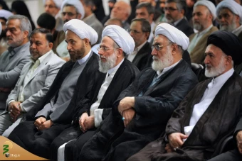 تصاویری از حجت‌الاسلام والمسلمین محمدی ری‌شهری در کنار رهبر انقلاب 28