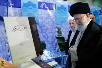 تصاویری از حجت‌الاسلام والمسلمین محمدی ری‌شهری در کنار رهبر انقلاب 24