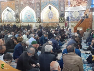 اولین دعای ندبه زائران ایرانی در خیمه گاه امام حسین علیه السلام 2