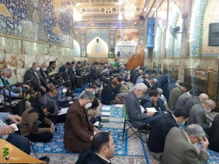 اولین دعای ندبه زائران ایرانی در خیمه گاه امام حسین علیه السلام 2