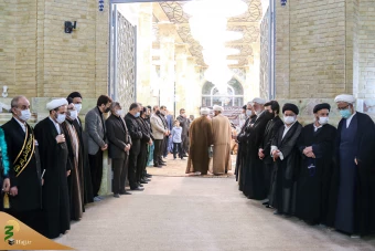 مراسم بزرگداشت آیت الله محمد محمدی ری شهری در مسجد اعظم قم‎  3