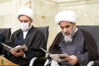 مراسم بزرگداشت آیت الله محمد محمدی ری شهری در مسجد اعظم قم‎  12