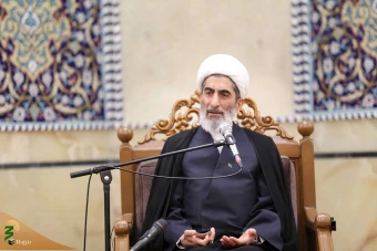 مراسم بزرگداشت آیت الله محمد محمدی ری شهری در مسجد اعظم قم‎  18