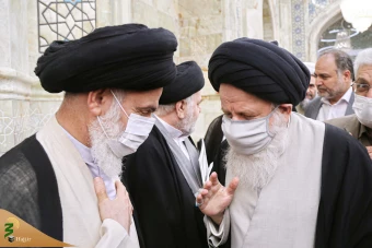 مراسم بزرگداشت آیت الله محمد محمدی ری شهری در مسجد اعظم قم‎  16
