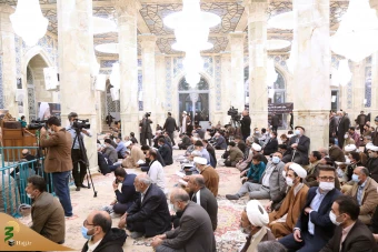مراسم بزرگداشت آیت الله محمد محمدی ری شهری در مسجد اعظم قم‎  20
