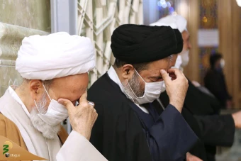 مراسم بزرگداشت آیت الله محمد محمدی ری شهری در مسجد اعظم قم‎  27