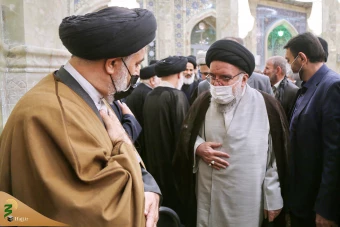مراسم بزرگداشت آیت الله محمد محمدی ری شهری در مسجد اعظم قم‎  17