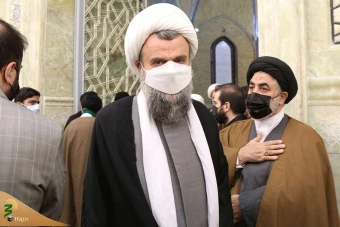 مراسم بزرگداشت آیت الله محمد محمدی ری شهری در مسجد اعظم قم‎  28