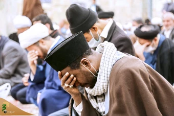 مراسم بزرگداشت آیت الله محمد محمدی ری شهری در مسجد اعظم قم‎  8
