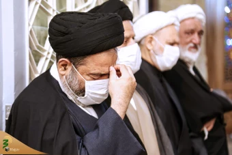 مراسم بزرگداشت آیت الله محمد محمدی ری شهری در مسجد اعظم قم‎  9