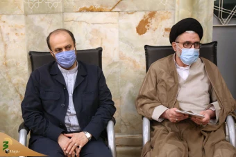 مراسم بزرگداشت آیت الله محمد محمدی ری شهری در مسجد اعظم قم‎  24